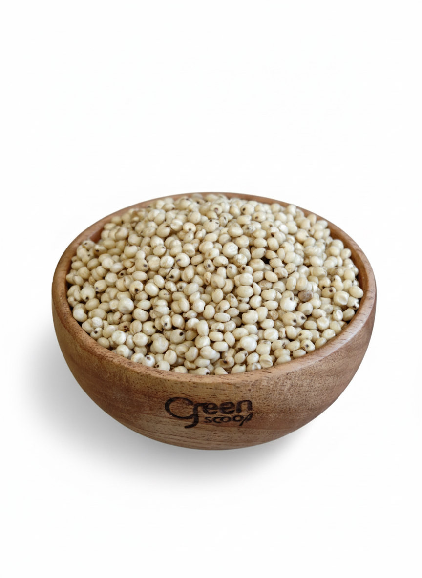 White Jowar Organic (Mani Cholam)